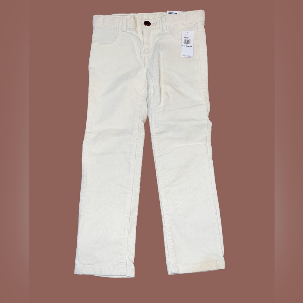 NEW Girls Skinny Corduroy Pants 4T